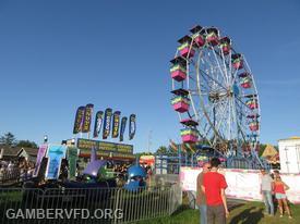 Scene from the 2022 Gamber & Community Fire Co. carnival.
